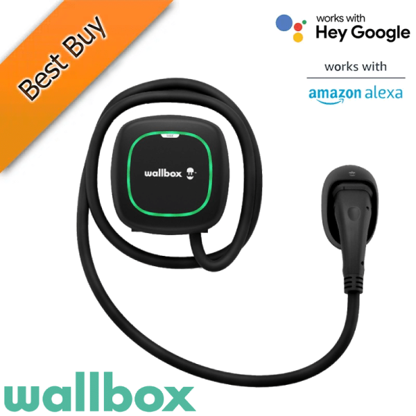 EV Charger – Wallbox Pulsar Max 7.4kw (5mtr Tether)